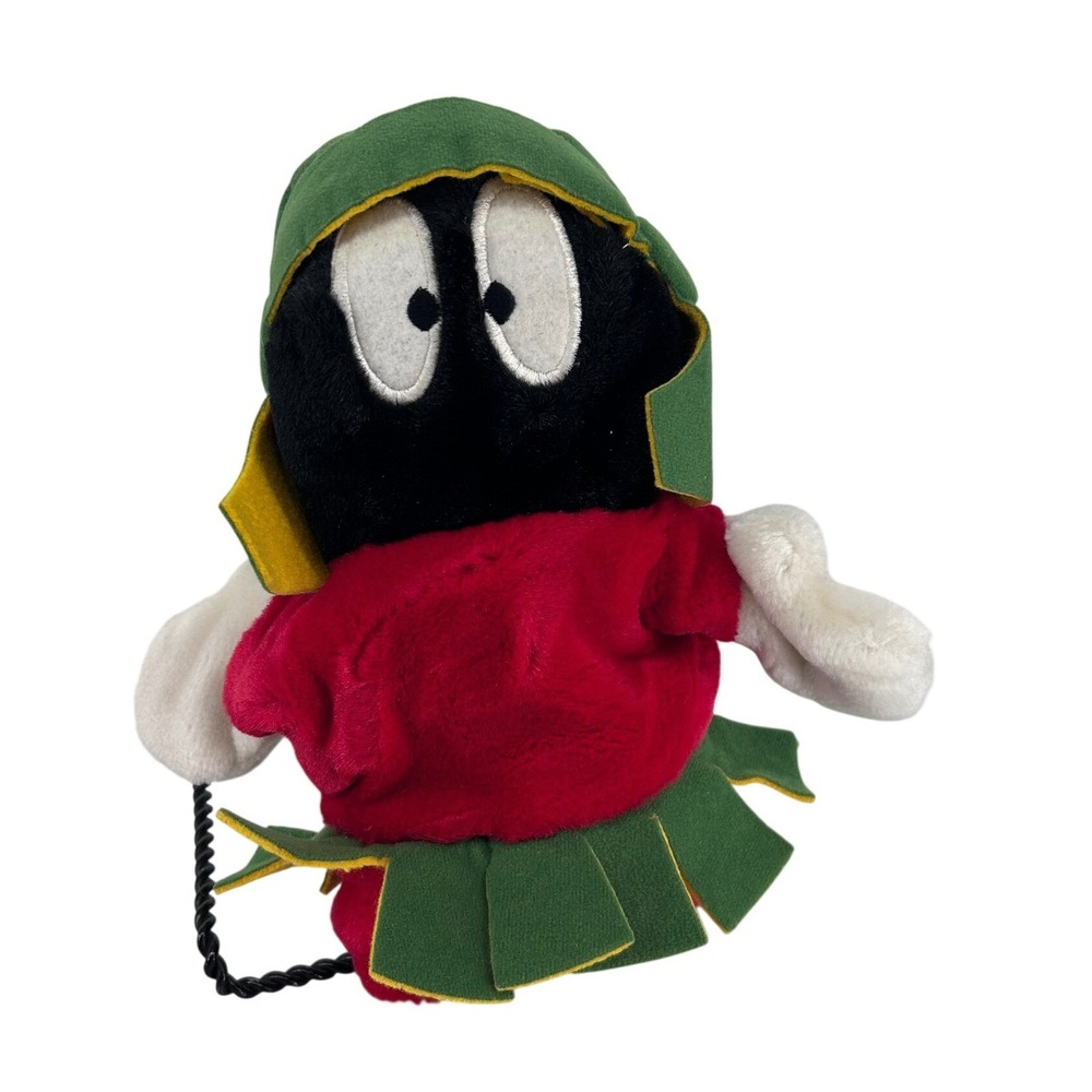 Warner Bros Looney Tunes Marvin the Martian Plush Hand Puppet Vintage 1995
